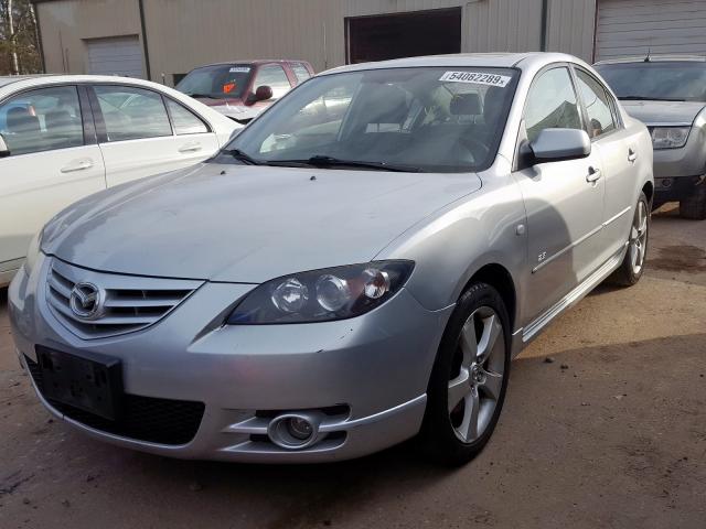 JM1BK323961497130 - 2006 MAZDA 3 S SILVER photo 2