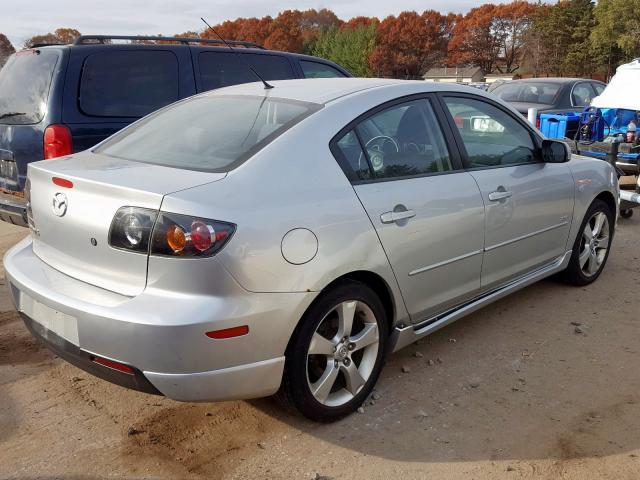 JM1BK323961497130 - 2006 MAZDA 3 S SILVER photo 4