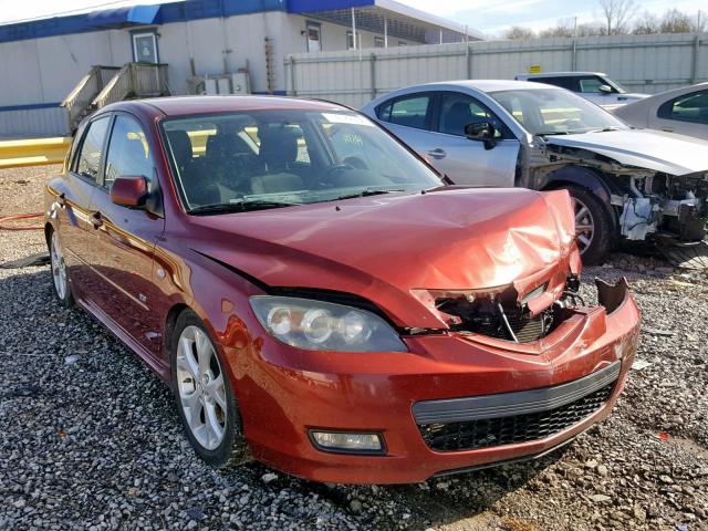 JM1BK343091200120 - 2009 MAZDA 3 S RED photo 1