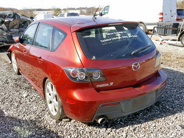 JM1BK343091200120 - 2009 MAZDA 3 S RED photo 3