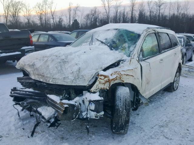 3D4PG1FGXBT517691 - 2011 DODGE JOURNEY MA WHITE photo 2