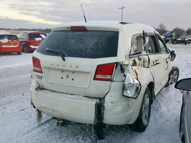 3D4PG1FGXBT517691 - 2011 DODGE JOURNEY MA WHITE photo 4