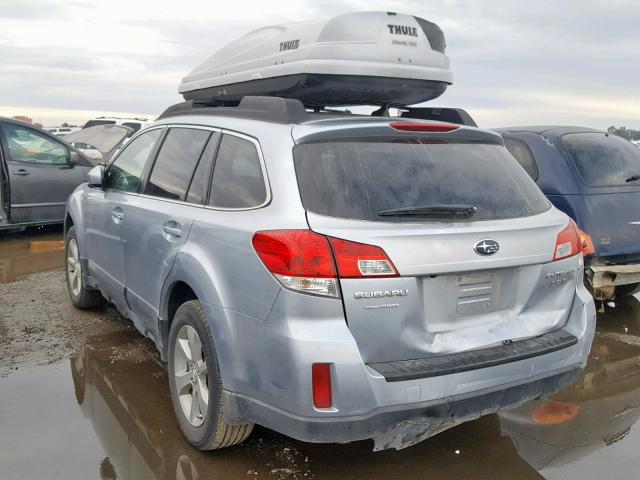 4S4BRDKC5D2248831 - 2013 SUBARU OUTBACK 3. SILVER photo 3