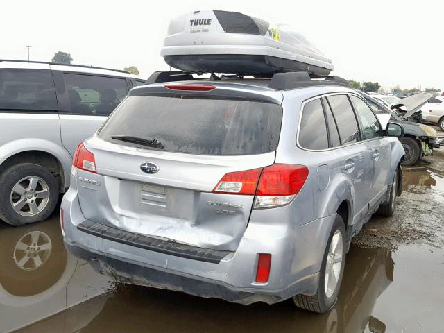 4S4BRDKC5D2248831 - 2013 SUBARU OUTBACK 3. SILVER photo 4