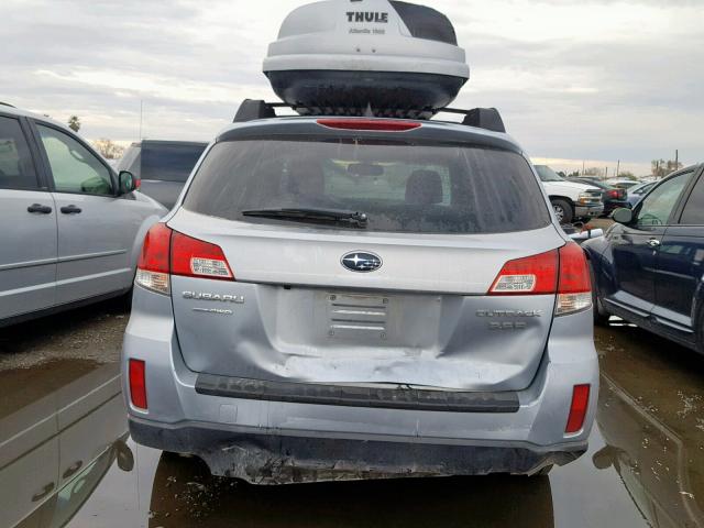 4S4BRDKC5D2248831 - 2013 SUBARU OUTBACK 3. SILVER photo 9