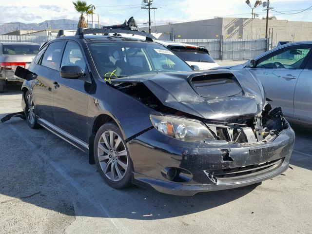 JF1GH7G62AG808830 - 2010 SUBARU IMPREZA WR BLACK photo 1