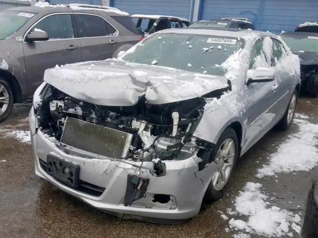 1G11C5SA8DF136192 - 2013 CHEVROLET MALIBU 1LT SILVER photo 2