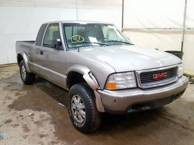 1GTCT19W728221116 - 2002 GMC SONOMA BEIGE photo 1