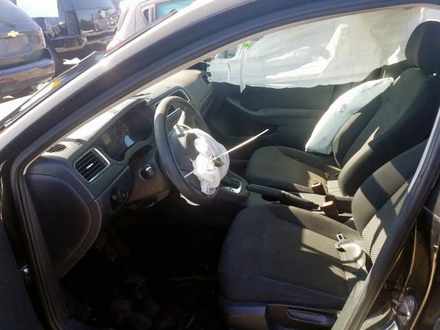 3VW2K7AJ1CM373548 - 2012 VOLKSWAGEN JETTA BASE 黑色 照片 5
