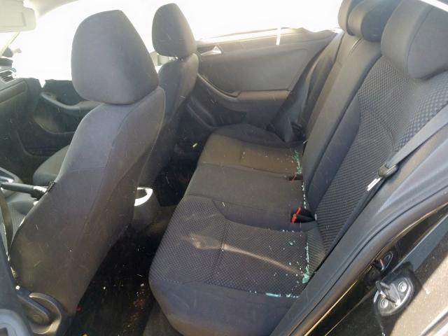 3VW2K7AJ1CM373548 - 2012 VOLKSWAGEN JETTA BASE 黑色 照片 6