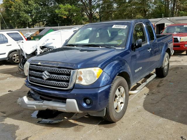 5Z6BD06T79C411598 - 2009 SUZUKI EQUATOR BA BLUE photo 2