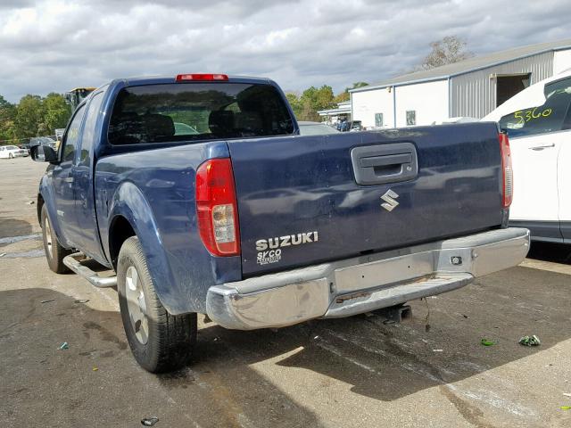 5Z6BD06T79C411598 - 2009 SUZUKI EQUATOR BA BLUE photo 3