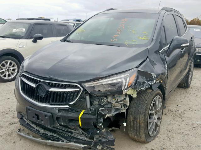 KL4CJ1SB5HB064382 - 2017 BUICK ENCORE SPO CHARCOAL photo 2