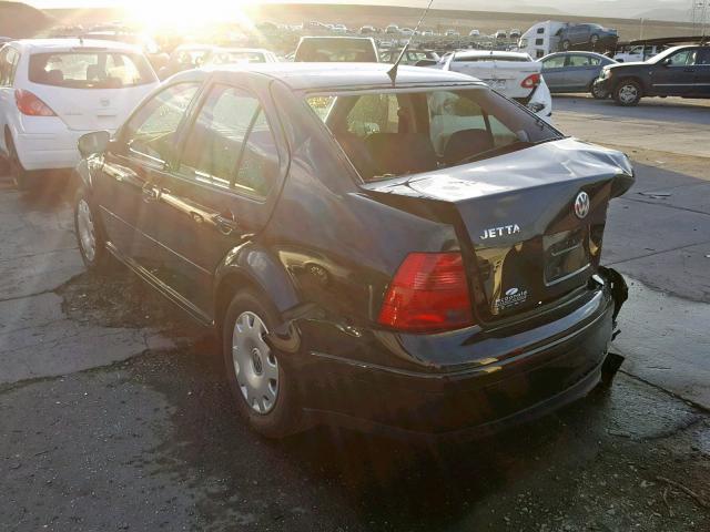 3VWRK69M52M057124 - 2002 VOLKSWAGEN JETTA GL BLACK photo 3