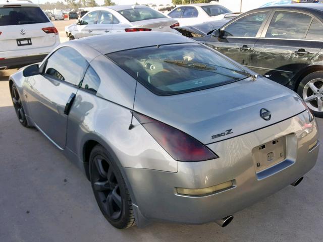 JN1AZ34D46M310794 - 2006 NISSAN 350Z COUPE SILVER photo 3