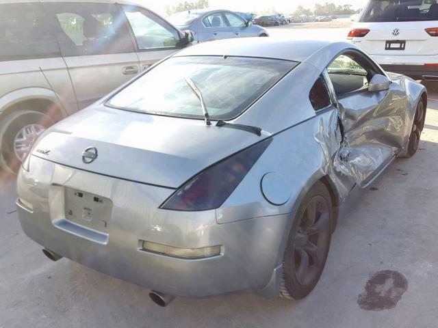 JN1AZ34D46M310794 - 2006 NISSAN 350Z COUPE SILVER photo 4