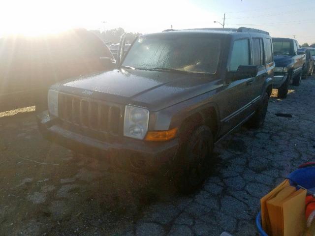 1J8HH48K76C289418 - 2006 JEEP COMMANDER გრაფიტი ფოტო 2