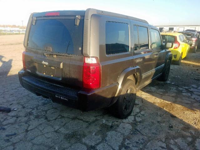1J8HH48K76C289418 - 2006 JEEP COMMANDER გრაფიტი ფოტო 4