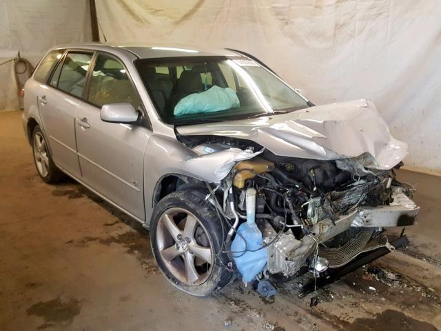 1YVHP82D555M65505 - 2005 MAZDA 6 S SILVER photo 1