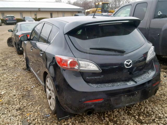 JM1BL1H39A1187531 - 2010 MAZDA SPEED 3 შავი ფოტო 3