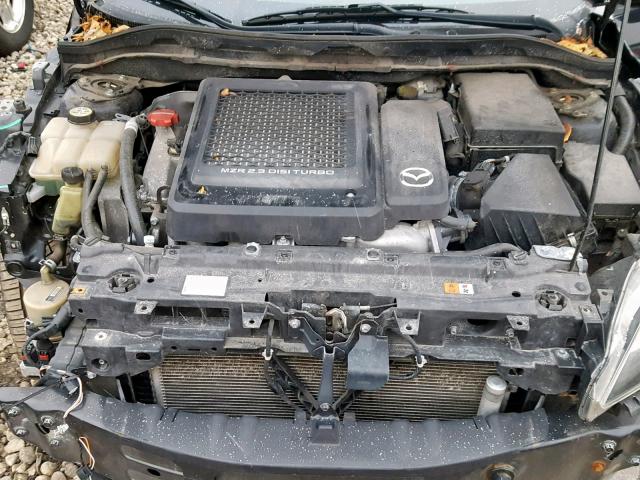 JM1BL1H39A1187531 - 2010 MAZDA SPEED 3 შავი ფოტო 7