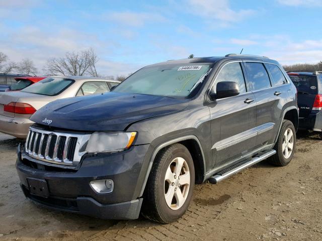 1J4RR4GG0BC522985 - 2011 JEEP GRAND CHER GRAY photo 2