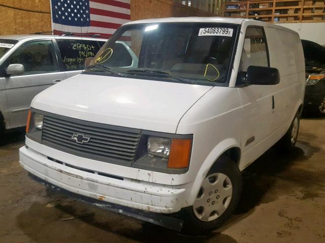 1GCCM15Z8KB205538 - 1989 CHEVROLET ASTRO WHITE photo 2