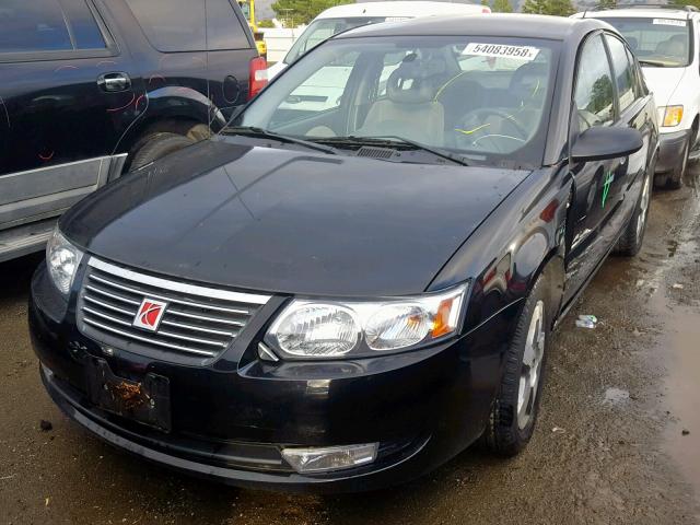 1G8AL55F57Z164589 - 2007 SATURN ION LEVEL BLACK photo 2