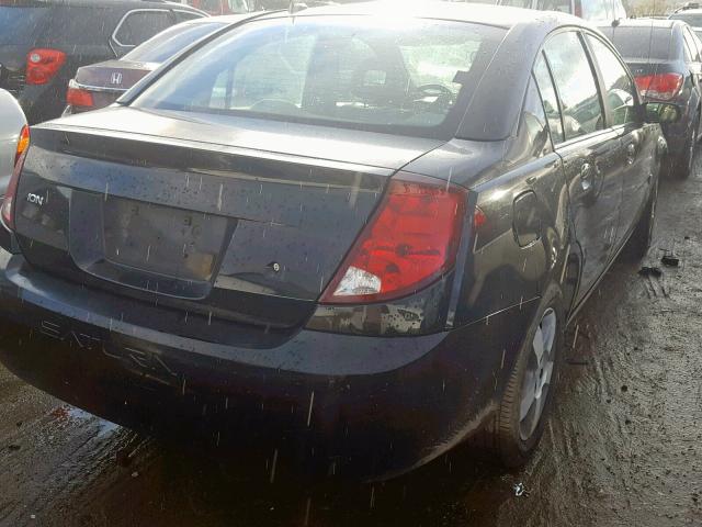 1G8AL55F57Z164589 - 2007 SATURN ION LEVEL BLACK photo 4