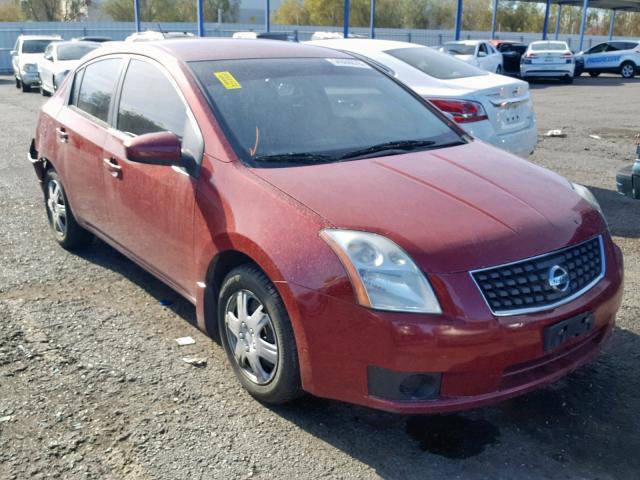 3N1AB61E37L645348 - 2007 NISSAN SENTRA 2.0 RED photo 1