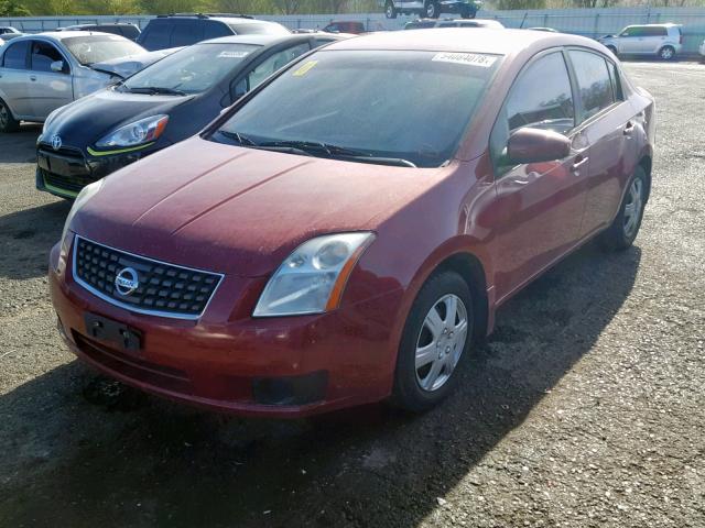 3N1AB61E37L645348 - 2007 NISSAN SENTRA 2.0 RED photo 2