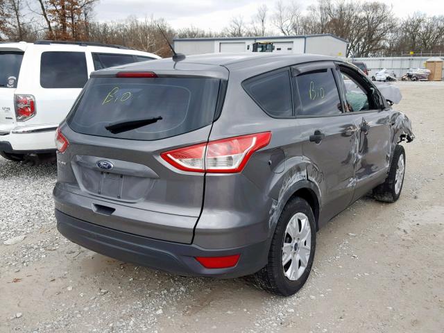 1FMCU0F79EUC21601 - 2014 FORD ESCAPE S GRAY photo 4