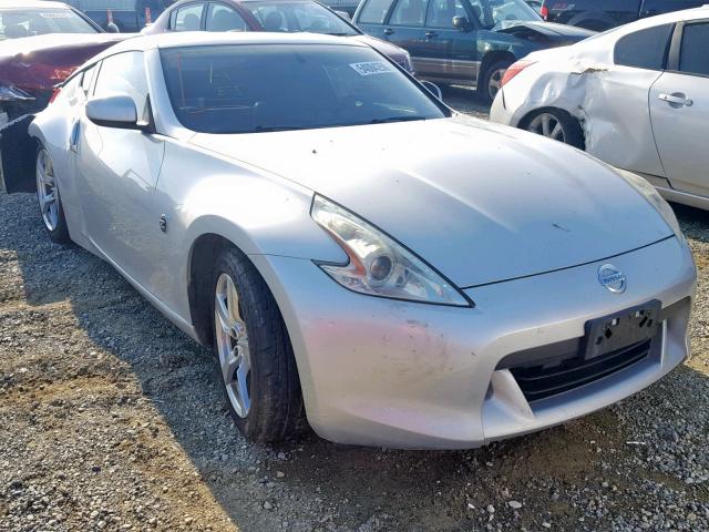 JN1AZ44E89M404065 - 2009 NISSAN 370Z SILVER photo 1