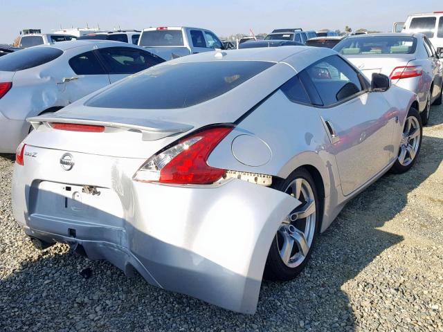 JN1AZ44E89M404065 - 2009 NISSAN 370Z SILVER photo 4