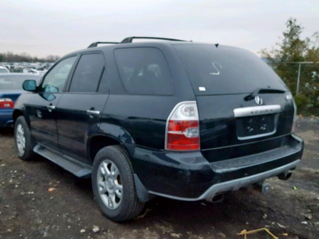 2HNYD18926H533630 - 2006 ACURA MDX TOURIN BLACK photo 3