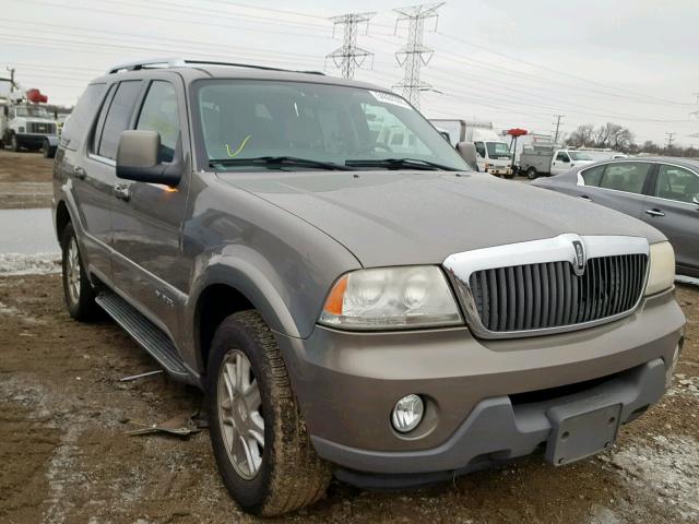 5LMEU88H44ZJ35026 - 2004 LINCOLN AVIATOR 棕色 照片 1