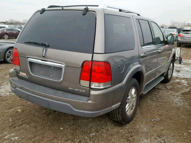 5LMEU88H44ZJ35026 - 2004 LINCOLN AVIATOR 棕色 照片 4