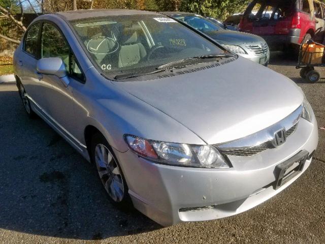 19XFA1F8XAE049564 - 2010 HONDA CIVIC EX SILVER photo 1