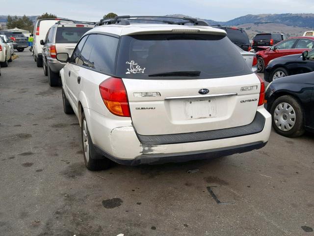 4S4BP61C866322242 - 2006 SUBARU LEGACY OUT YELLOW photo 3