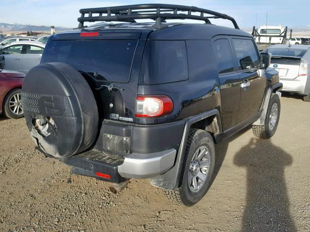 JTEBU4BF4EK204829 - 2014 TOYOTA FJ CRUISER BLACK photo 4