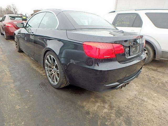 WBSDX9C5XBE784050 - 2011 BMW M3 BLUE photo 3