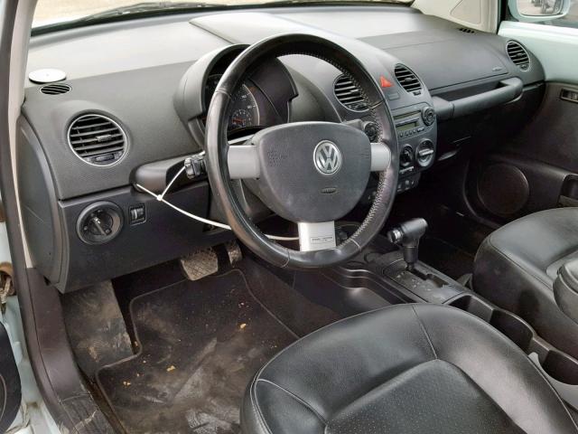 3VWRW3AG1AM021762 - 2010 VOLKSWAGEN NEW BEETLE 蓝色 照片 9