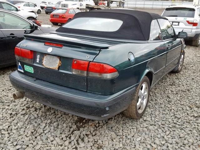 YS3DF75NXX7003446 - 1999 SAAB 9-3 SE GREEN photo 4