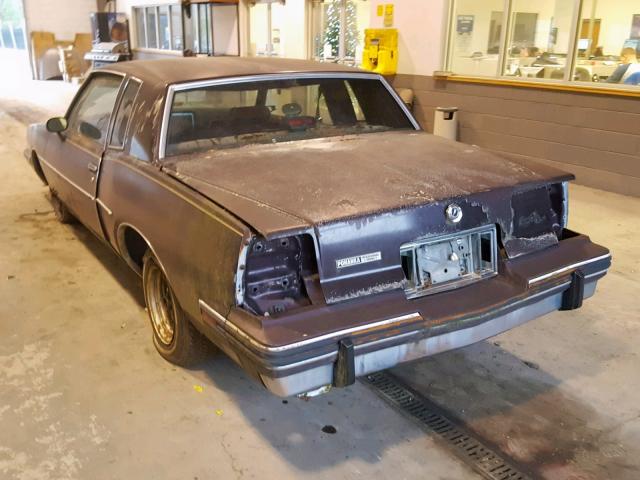 2G2GJ37ZXG2283280 - 1986 PONTIAC GRAND PRIX WHITE photo 3