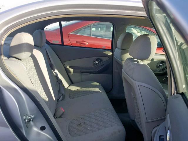 1G1ZT54895F205454 - 2005 CHEVROLET MALIBU LS 银色 照片 6