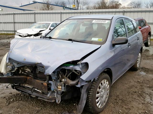 2T1KR32E37C638283 - 2007 TOYOTA COROLLA MA BLUE photo 2