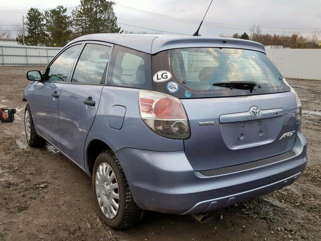 2T1KR32E37C638283 - 2007 TOYOTA COROLLA MA BLUE photo 3