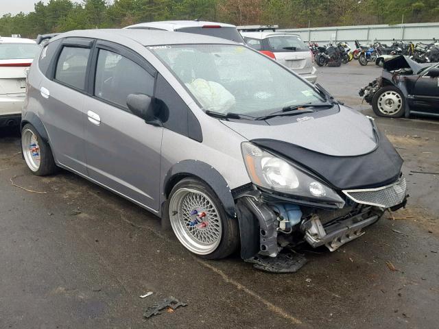 JHMGE88289S043957 - 2009 HONDA FIT SILVER photo 1