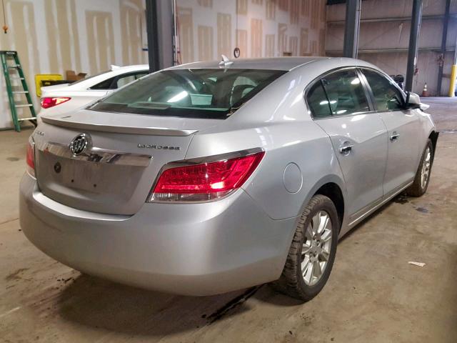 1G4GB5ER1CF328456 - 2012 BUICK LACROSSE C SILVER photo 4