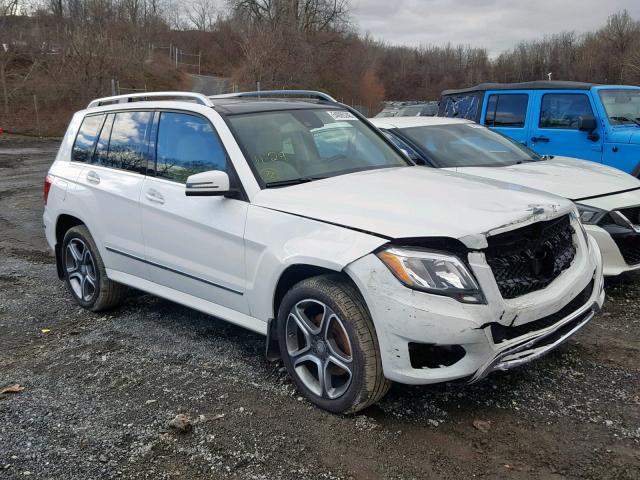 WDCGG0EB4FG398974 - 2015 MERCEDES-BENZ GLK 250 BL WHITE photo 1